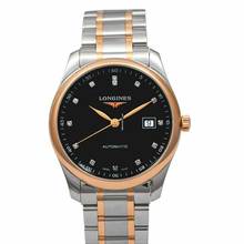 Thumbnail von Longines Master Collection L27935577 - Master Collection Automatic Black Dial Diamond Men's Watch </h1>