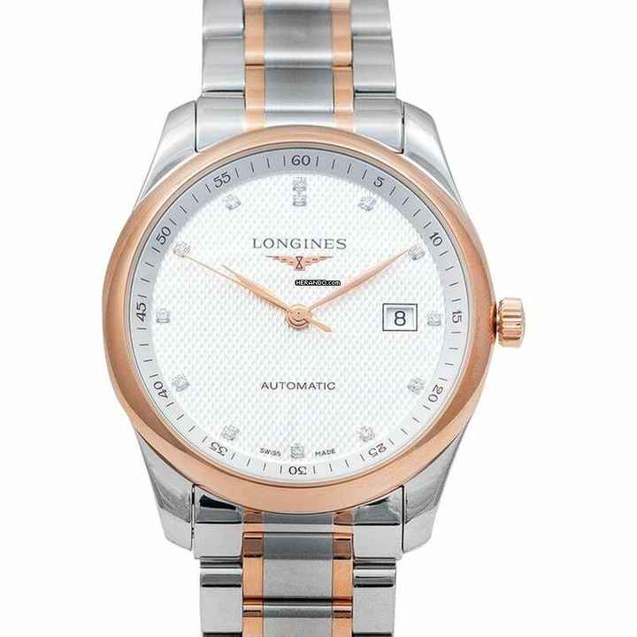  Longines Master Collection L27935777 - Master Collection Automatic Silver Dial Diamond Men's Watch </h1> 