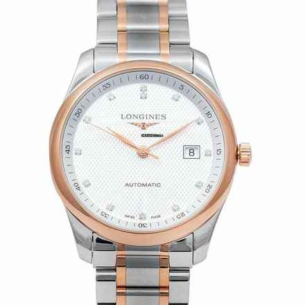  Longines Master Collection L27935777 - Master Collection Automatic Silver Dial Diamond Men's Watch </h1> 