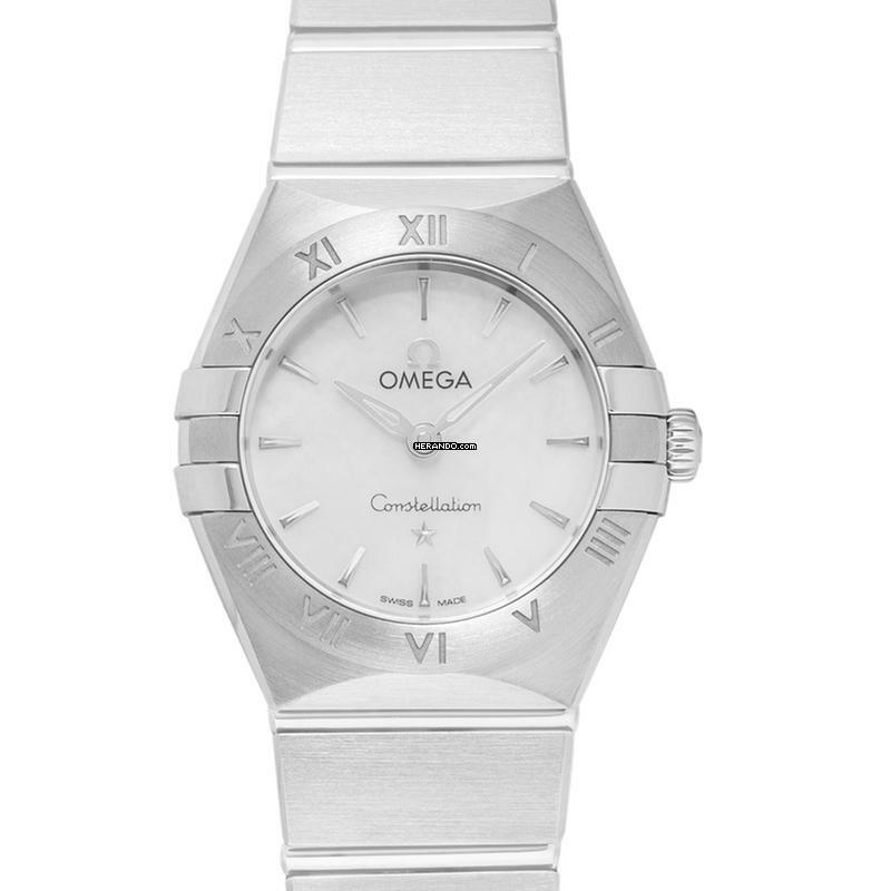 Omega Constellation Quartz 131.10.25.60.05.001 - Constellation Manhattan Quartz 25 mm Quartz White Mother Of Pearl Di </h1>