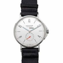 Thumbnail von NOMOS Ahoi 550 - Ahoi White Silver-plated Dial Black Textile Strap Automatic Men's Watch/40MM </h1>