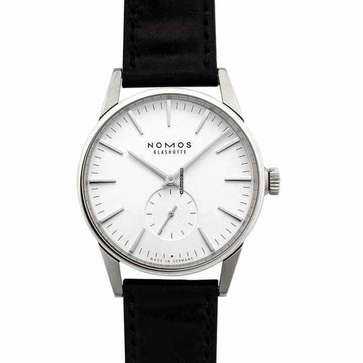  NOMOS Zürich 801 - Zurich Automatic White Silver-plated Dial Stainless Steel Men's Watch </h1> 
