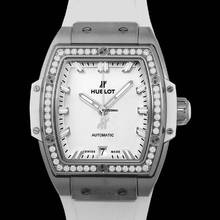 Thumbnail von Hublot Spirit of Big Bang 665.NE.2010.RW.1204 - Spirit Of Big Bang Titanium White Diamonds Automatic White Dial Men' </h1>