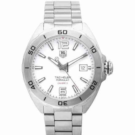  TAG Heuer Formula 1 Calibre 5 WAZ2114.BA0875 - Formula 1 Calibre 5 Automatic White Dial Men's Watch </h1> 