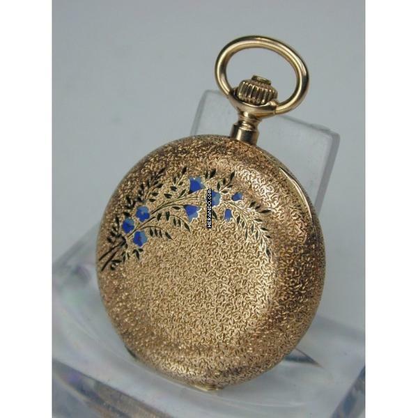 Thumbnail von Schweizer Savonette-Damentaschenuhr