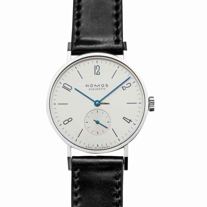  NOMOS Tangente 139 - Tangente White Silver-plated Dial/Leather 35mm </h1> 