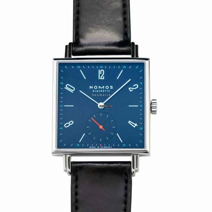  NOMOS Tetra Neomatik 422 - Tetra Neomatik 39 Midnight Blue Automatic Blue Dial 33.0mm Men's Watch </h1> 