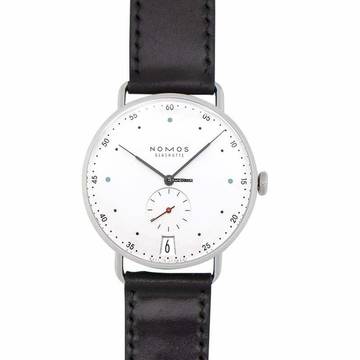  NOMOS Metro 38 Datum 1102 - Metro 38 Date Manual-winding White Silver-plated Dial 38.5mm Men's Watch </h1> 
