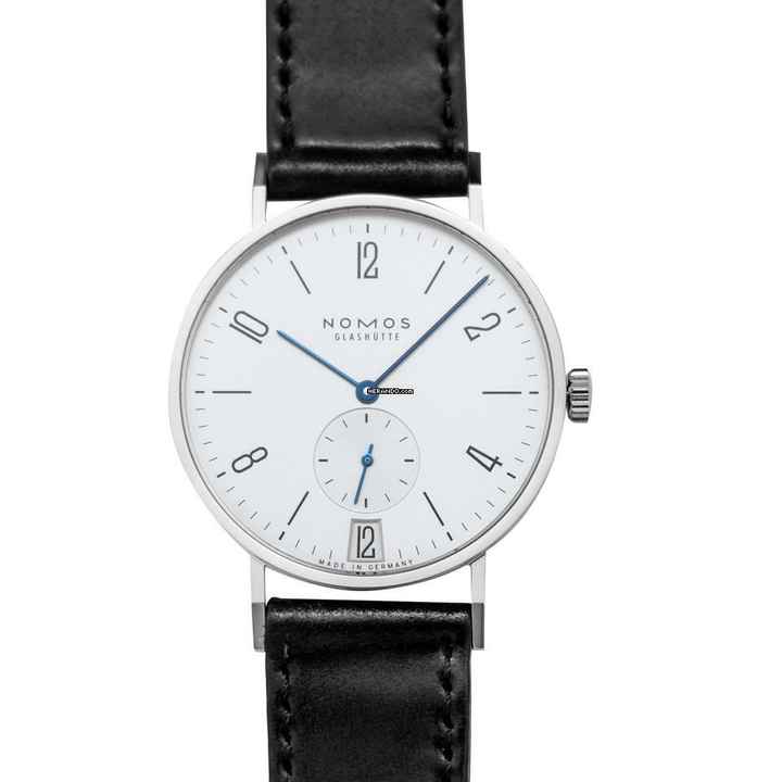  NOMOS Tangente 38 Datum 130 - Tangente 38 Date Manual-winding White Silver-plated Dial 37.5mm Men's Watch </h1> 