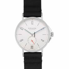Thumbnail von NOMOS Ahoi Datum 551 - Nomos Glashutte Ahoi Date Silver/Textile Strap 40.3mm </h1>