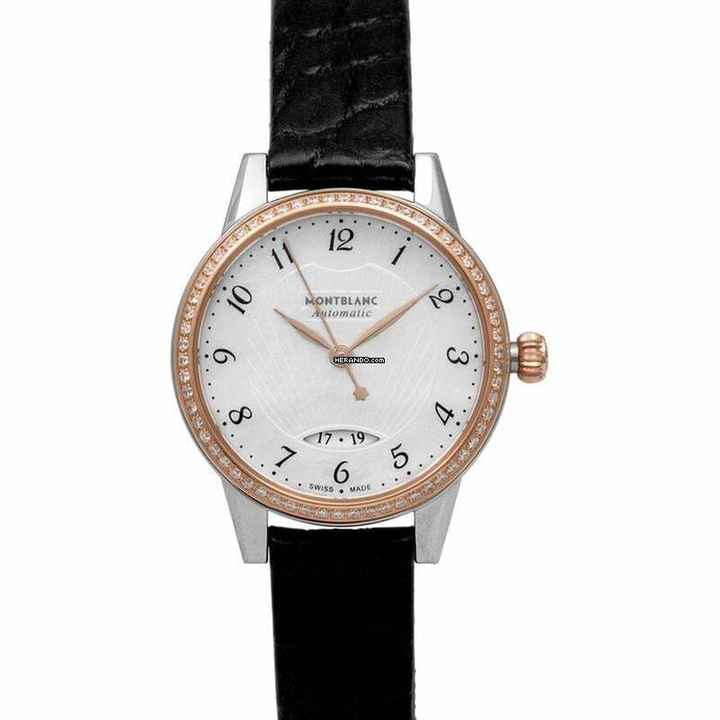  Montblanc Bohème 116500 - Bohème Automatic Mother Of Pearl Dial Stainless Steel Ladies Watch </h1> 