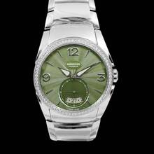 Thumbnail von Parmigiani Fleurier Tonda PFC273-0065600-B00002 - Tonda Metropolitaine Automatic Green Dial 33mm Stainless steel Lad </h1>