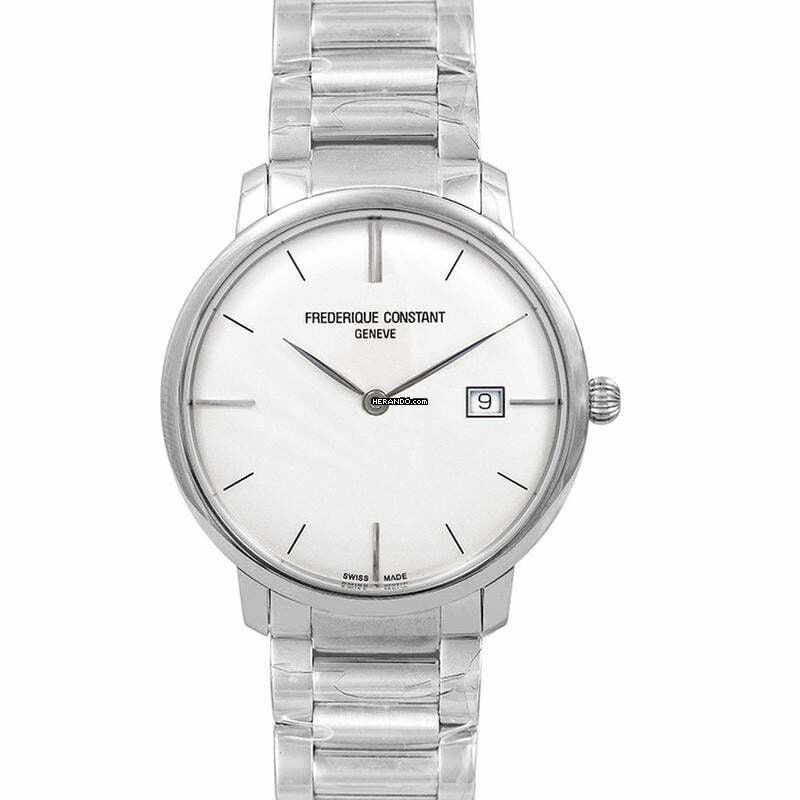  Frederique Constant Slimline Automatic FC306S4S6B3 - Slimline Automatic Silver Dial Men's Watch </h1> 