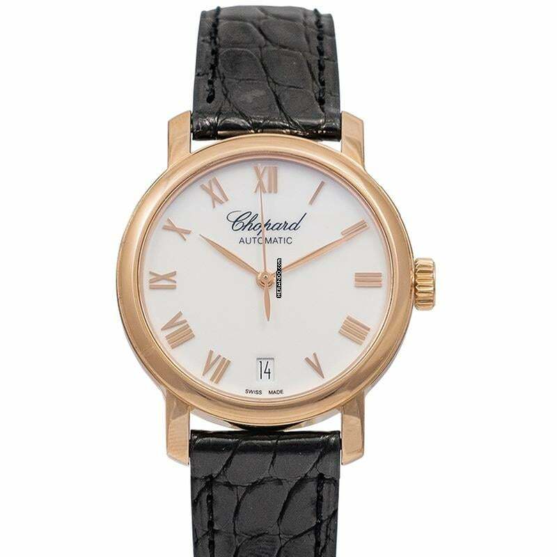  Chopard Classic 124200-5001 - Classic Automatic White Dial Rose Gold Ladies Watch </h1> 