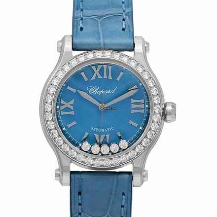  Chopard Happy Sport 278573-3010 - Happy Sport Automatic Mother of pearl Dial Diamonds Ladies Watch </h1> 