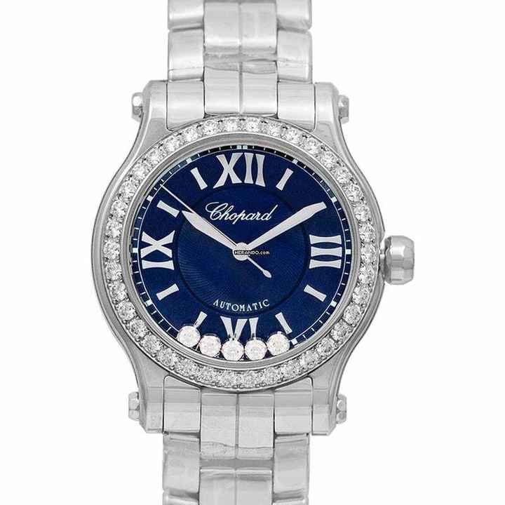  Chopard Happy Sport 278573-3009 - Happy Sport 38 Diamond Bezel Diamond </h1> 