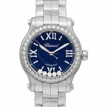 Thumbnail von Chopard Happy Sport 278573-3009 - Happy Sport 38 Diamond Bezel Diamond </h1>