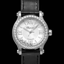 Thumbnail von Chopard Happy Sport 278573-3003 - Happy Sport Automatic Silver Dial Stainless Steel Ladies Watch </h1>