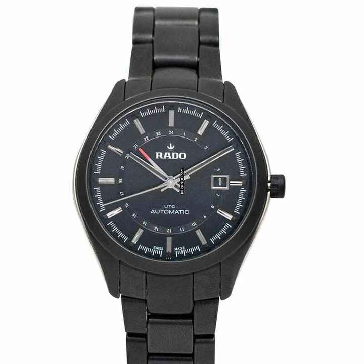  Rado HyperChrome R32167152 - Hyperchrome Automatic Black Dial Men's Watch </h1> 