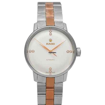 Rado Coupole R22862722 - Coupole Automatic White Dial Ladies Watch </h1> 