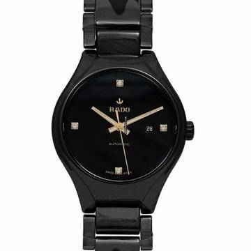  Rado True R27242712 - True Automatic Diamonds Black Dial Ladies Watch </h1> 