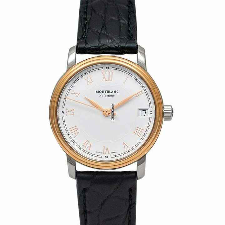  Montblanc Tradition 114368 - Tradition Automatic Mother Of Pearl Dial Ladies Watch </h1> 