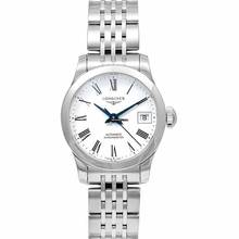 Thumbnail von Longines Record L23204116 - Record Automatic White Dial Ladies Watch </h1>
