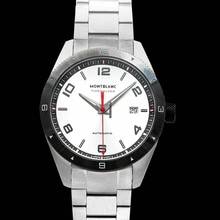 Thumbnail von Montblanc Timewalker 116057 - TimeWalker Date Automatic White Dial Men's Watch </h1>