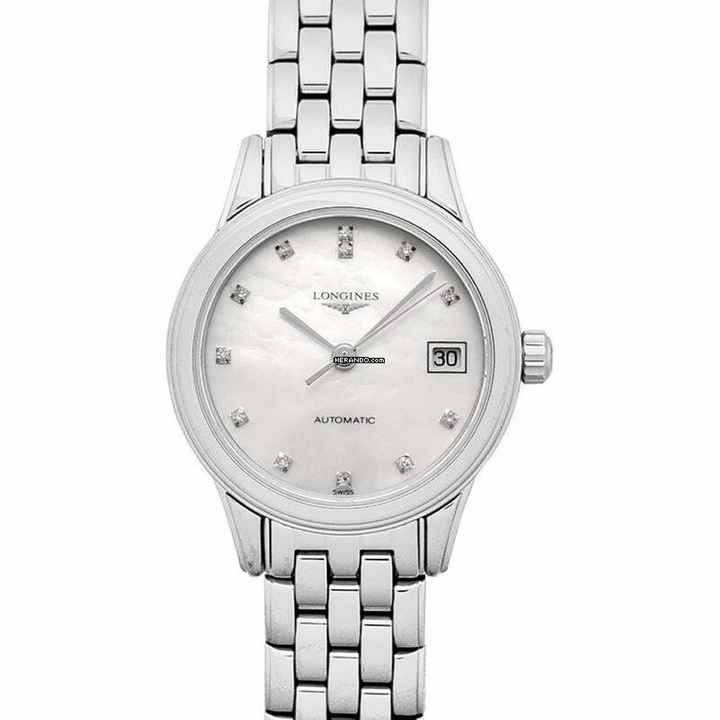  Longines Flagship L42744876 - Flagship Automatic Diamonds Ladies Watch </h1> 