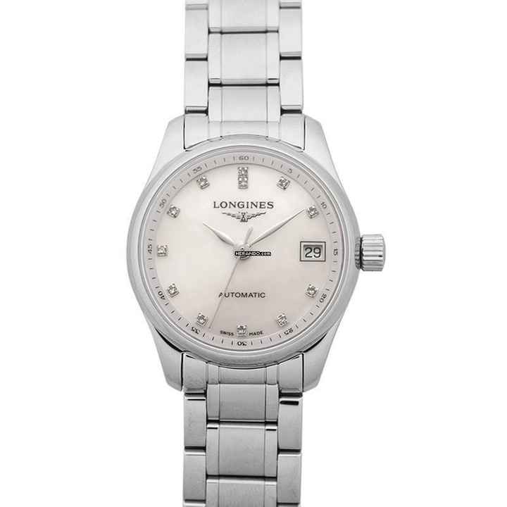  Longines Master Collection L21284876 - The Longines Master Collection Automatic Diamonds Ladies Watch </h1> 