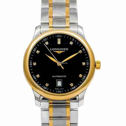  Longines Master Collection L26285577 - Master Collection Automatic Black Dial Diamond Indexes Men's Watch </h1> 