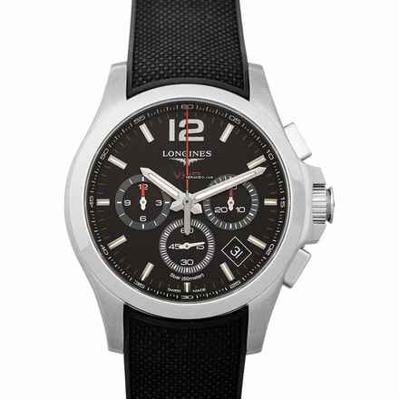  Longines Conquest L37174569 - Conquest VHP Quartz Black Dial Men's Watch </h1> 
