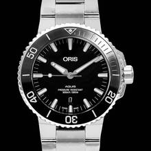 Thumbnail von Oris Aquis Date 01 733 7730 4134-07 8 24 05PEB - Aquis Automatic Black Dial Stainless Steel Men's Watch </h1>