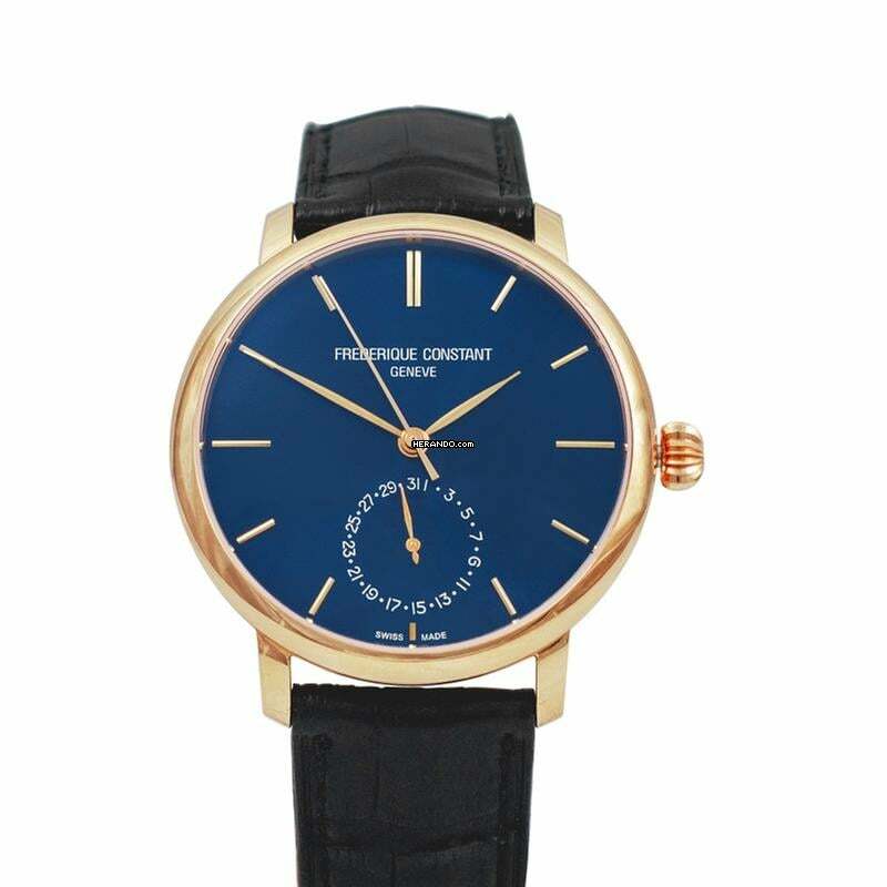  Frederique Constant Manufacture Slimline FC710N4S4 - Slimline Automatic Navy Blue Dial Men's Watch </h1> 