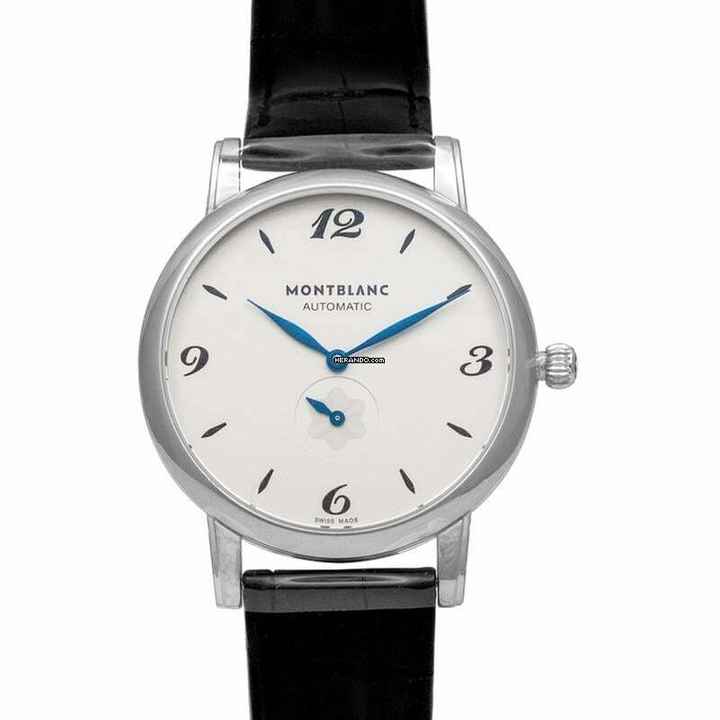  Montblanc Star Classique 107073 - Star Classique Automatic White Dial Men's Watch </h1> 