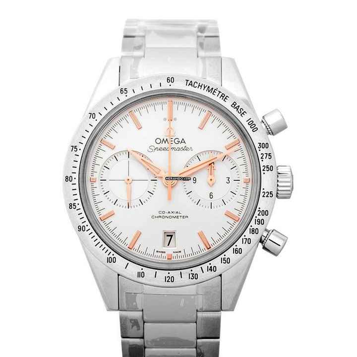  Omega Speedmaster '57 331.10.42.51.02.002 - Speedmaster '57 Co-Axial Chronograph 41.5 mm Automatic Silver Dial S </h1> 