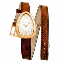 Thumbnail von Bulgari Serpenti 102919 - Serpenti Quartz White Mother of Pearl Dial Ladies Watch </h1>