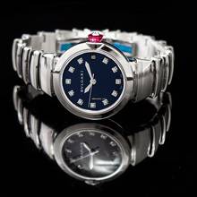 Thumbnail von Bulgari Lucea 102564 - Lvcea Automatic Blue Dial Diamond Ladies Watch </h1>