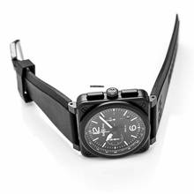 Thumbnail von Bell & Ross BR 03-94 Chronographe BR0394-BL-CE - Aviation Automatic Chronograph 42MM </h1>