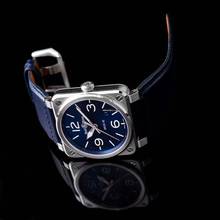 Thumbnail von Bell & Ross BR 03-92 Steel BR0392-BLU-ST/SCA - Instruments BR 03-92 Blue Steel Men's Watch </h1>