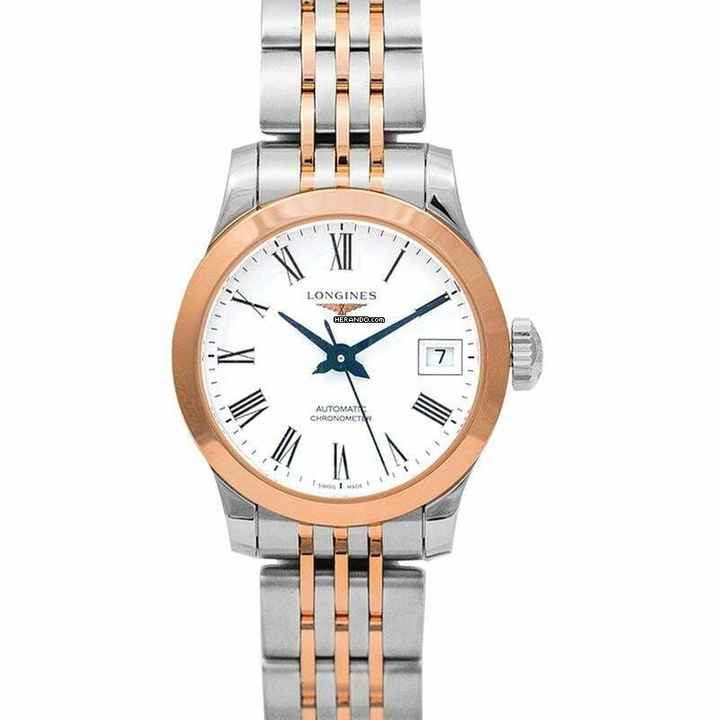  Longines Record L23205117 - Record Automatic White Dial Ladies Watch </h1> 