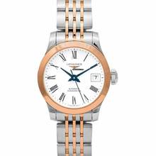 Thumbnail von Longines Record L23205117 - Record Automatic White Dial Ladies Watch </h1>
