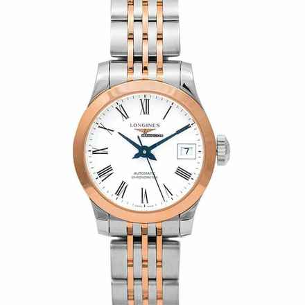 Longines Record L23205117 - Record Automatic White Dial Ladies Watch </h1> 