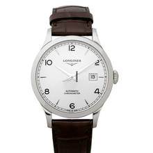 Thumbnail von Longines Record L28214762 - Record Automatic Silver Dial Men's Watch </h1>
