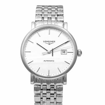  Longines Elegant L49104126 - The Longines Elegant Collection Automatic White Dial Men's Watch </h1> 