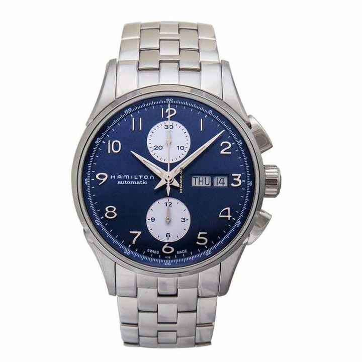  Hamilton Jazzmaster Maestro H32576141 - Jazzmaster Automatic Blue Dial Stainless Steel Men's Watch </h1> 