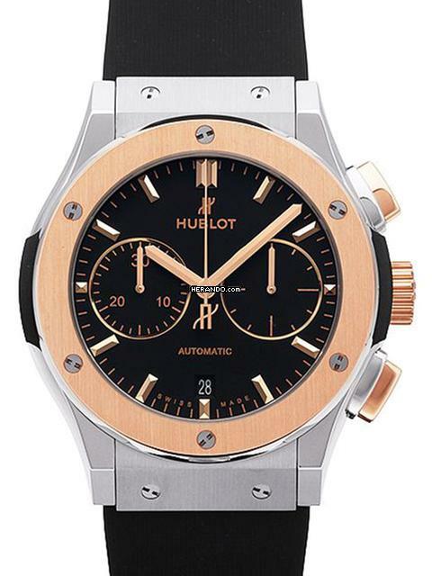  Hublot Classic Fusion Chronograph Titanium King Gold 521.NO.1181.RX </h1> 