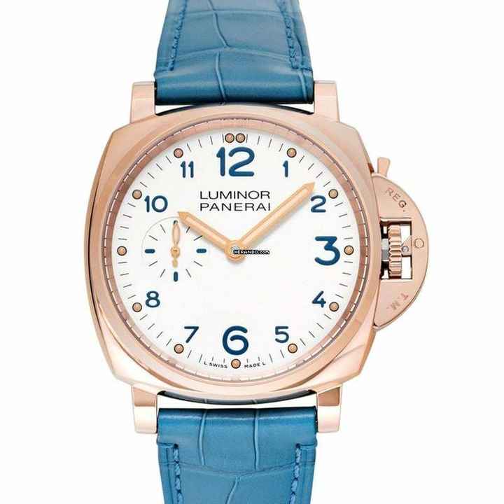  Panerai Luminor Due PAM00741 - Luminor Due Manual-winding Ivory Dial 42 mm Men's Watch </h1> 