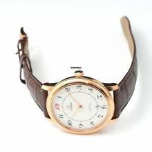 Thumbnail von Omega De Ville Prestige 424.53.40.20.04.004 - De Ville Prestige Co-Axial 39.5 mm Automatic White Dial Red Gold Men </h1>