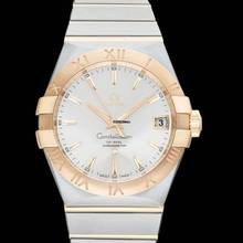 Thumbnail von Omega Constellation Men 123.20.38.21.02.002 - Constellation Co-Axial 38 mm Automatic Silver Dial Yellow Gold Men's </h1>